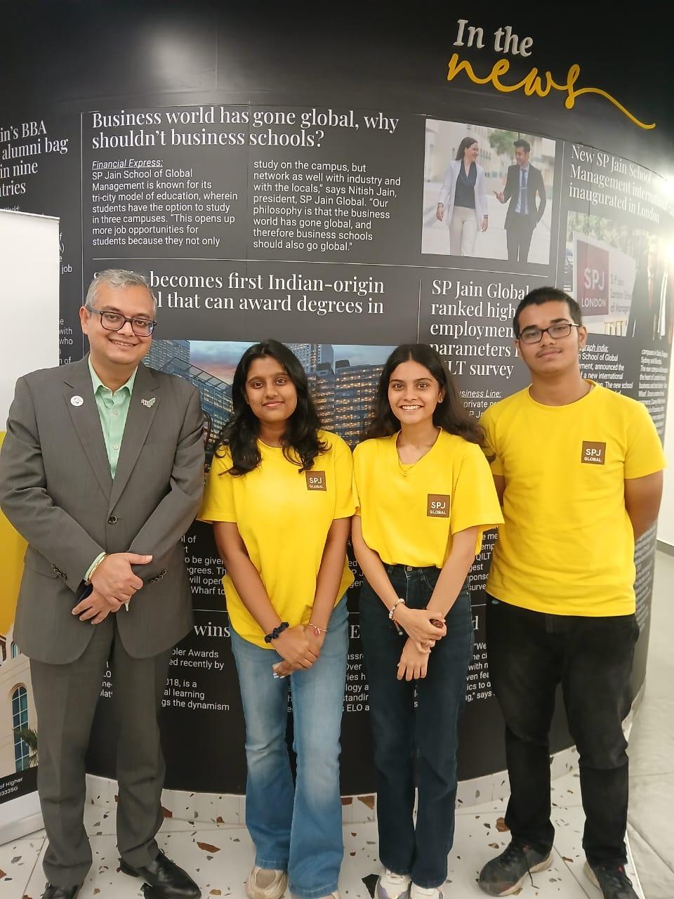 Commerce students at S P Jain School Summer Programme 3
