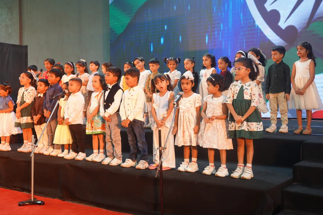 Pre-Primary students at a school event