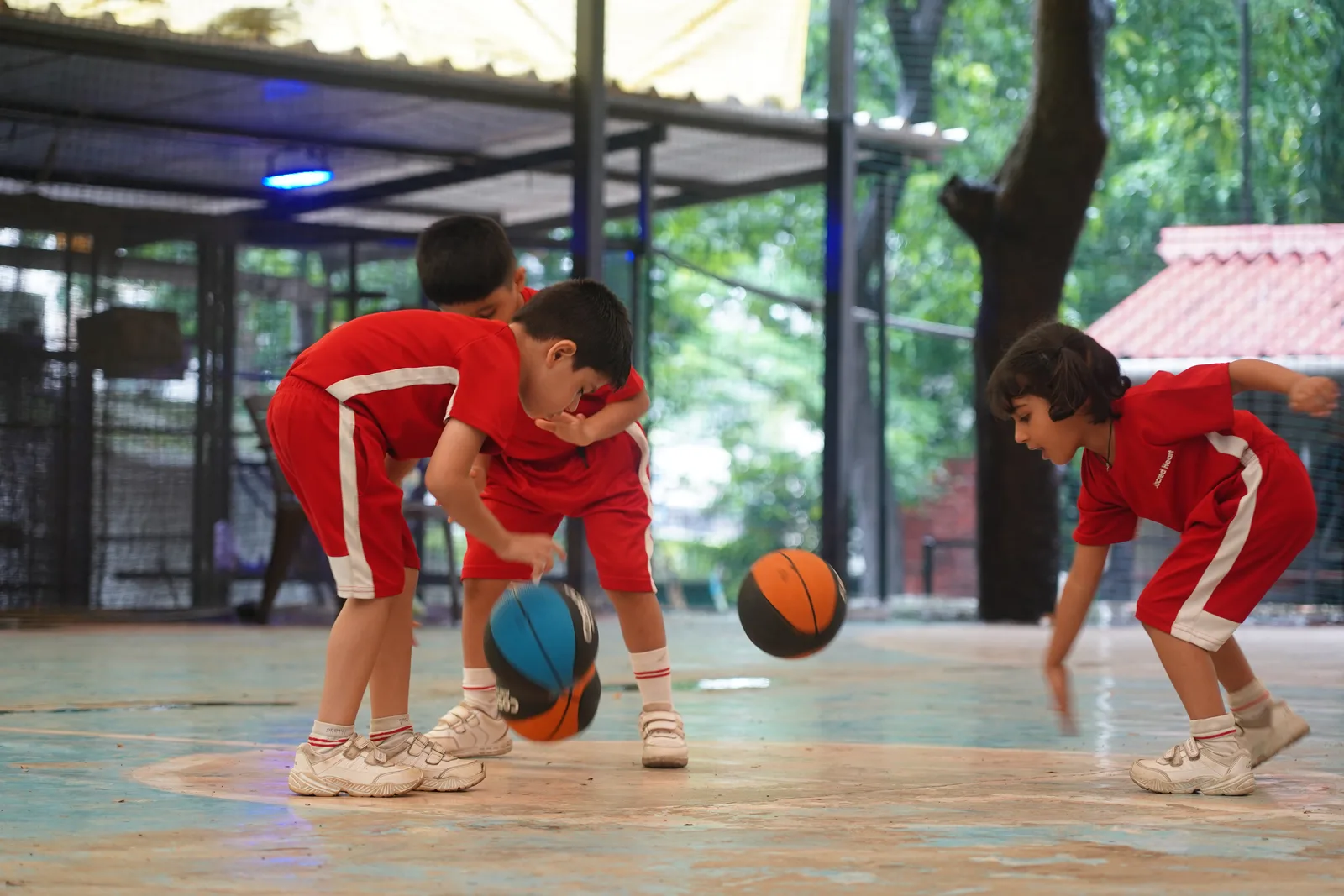 Pre-Primary children at Sports Day