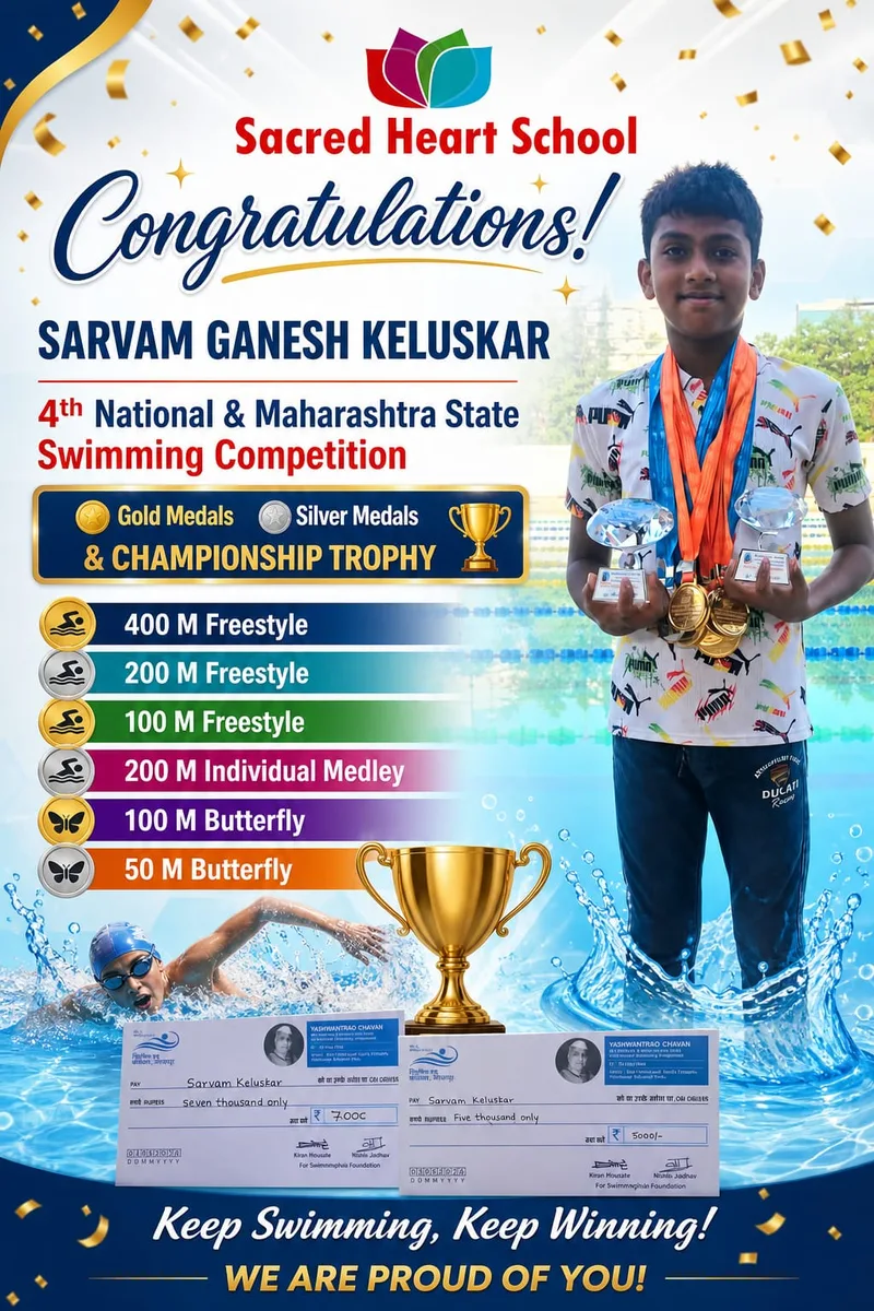 National & Maharashtra Swimming Competition