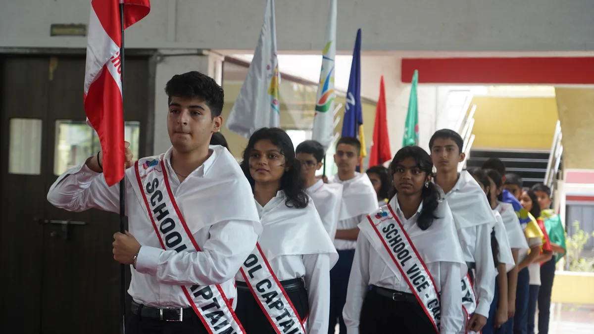 House Captains at the annual investiture ceremony