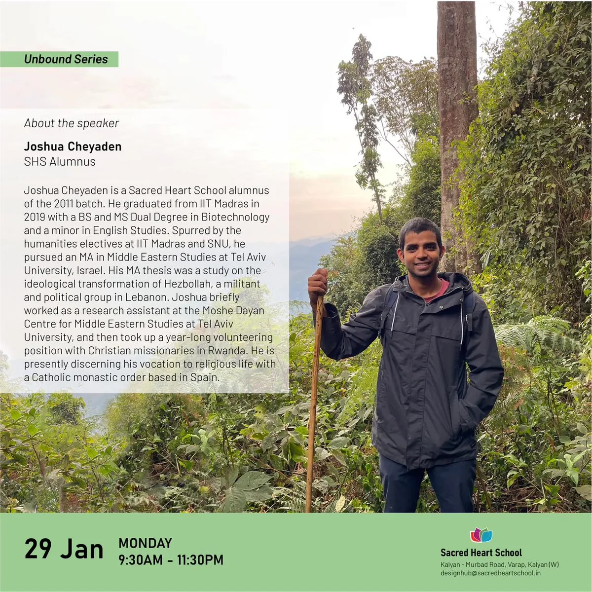 Alumni talks and Unbound Talks