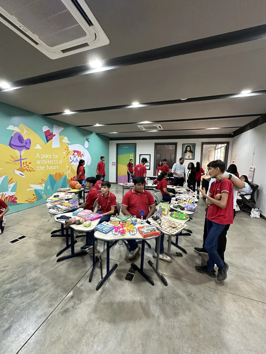Commerce stream students at work